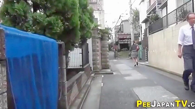 Japanese Beauty Exposes Herself in Public Urination - A Must-Watch!