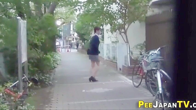 Japanese Beauty Exposes Herself in Public Urination - A Must-Watch!