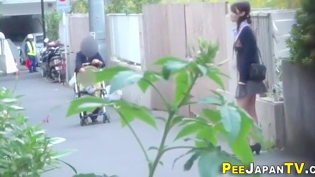 Japanese Beauty Exposes Herself in Public Urination - A Must-Watch!