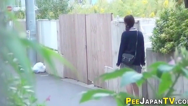 Japanese Beauty Exposes Herself in Public Urination - A Must-Watch!