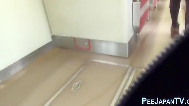 Japanese Women and their Exquisite Peeing Experience on Public Trains