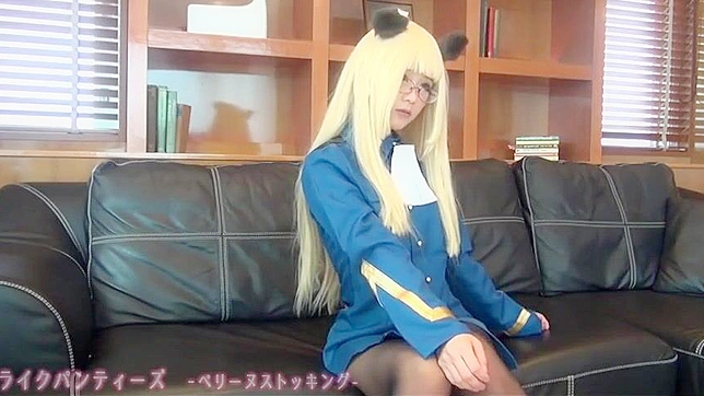 Japanese Cute Nerd Adult Cosplay Show