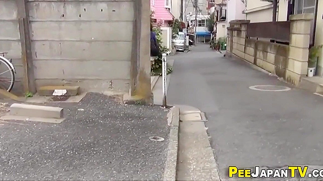 Japanese Porn ~ Heeled and Pissy on the Street - A Kinky Delight for Your Eyes Only