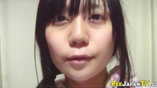 Japanese Teen Pee Play ~ Peeing in a Bottle the Cute Way