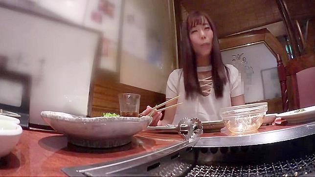 Catch a Solo BBQ Lady Inside a Restaurant with Shiho! A Hardworking Woman's Delightful Secret Revealed