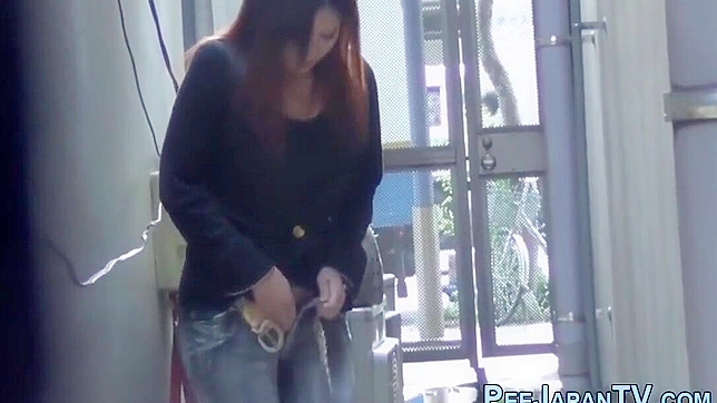 Japanese Porn ~ Alluring Luscious Girl Peeing in Public! Must-Watch!