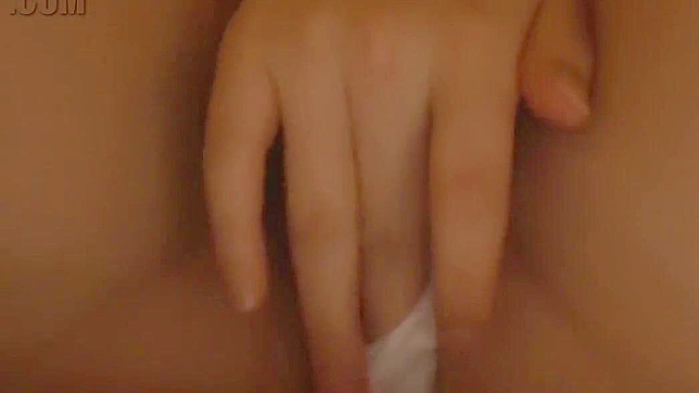 Japanese Black Beauty in Sensual Masturbation Session - A Must-Watch!