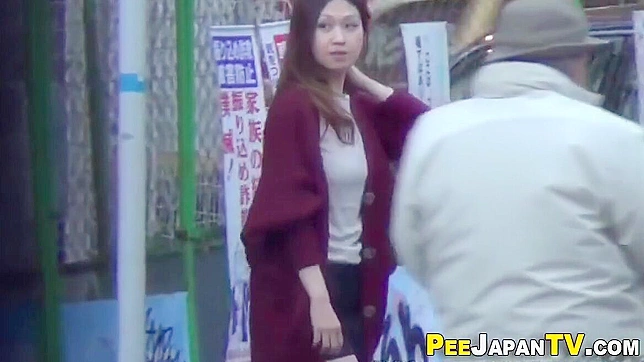 Japanese MILF Piss Public ~ A Luscious Enchantress's Forbidden Desire Revealed!