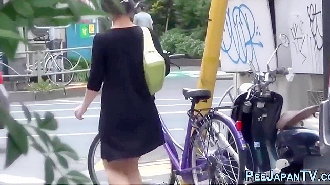 Wet and Wild ~ Asian Piss Play in Public