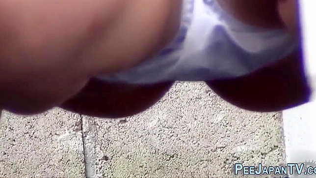 Wet and Wild ~ Asian Piss Play in Public