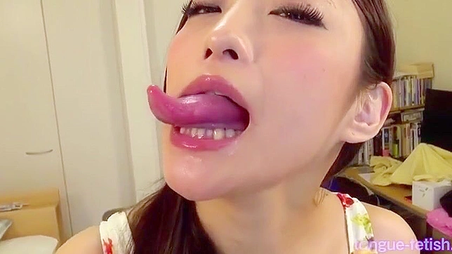 Japan's Luscious Pornstar Hana Kano ~ Seductive Tongue Techniques and Kinky Pleasures