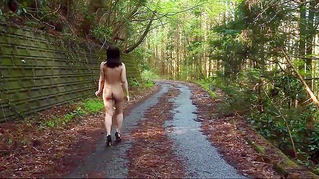 Japanese Porn ~ Full Nudity and Horny Desires in the Forest with Luscious MILF!