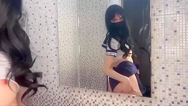 Japanese Porn ~ Meet the Enchantress Who Takes Pleasure in Herself in the Bathroom