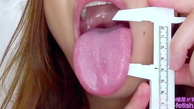 Japanese Pornstar's Luscious Tongue Fetish ~ A Must-Watch for All Tongue Fetish Lovers!