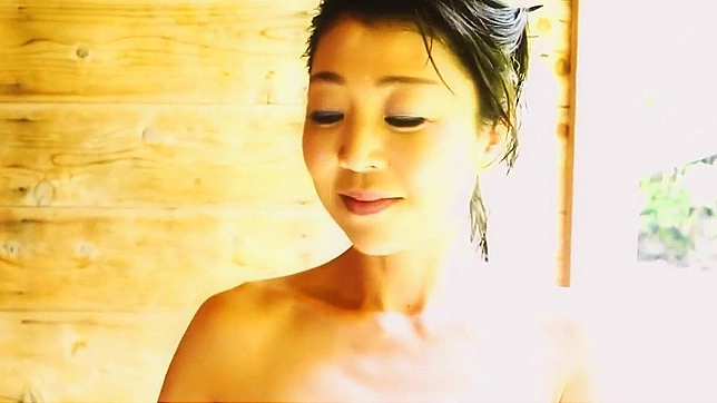 Japanese MILF's First Time at a Mixed Bathing Hot Spring - You Have to See This!