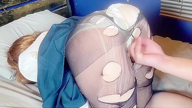 Japanese Porn Sensation ~ Virgin 18-Year-Old with Glasses and Hidden Huge Breasts Gets Bukkake Trained