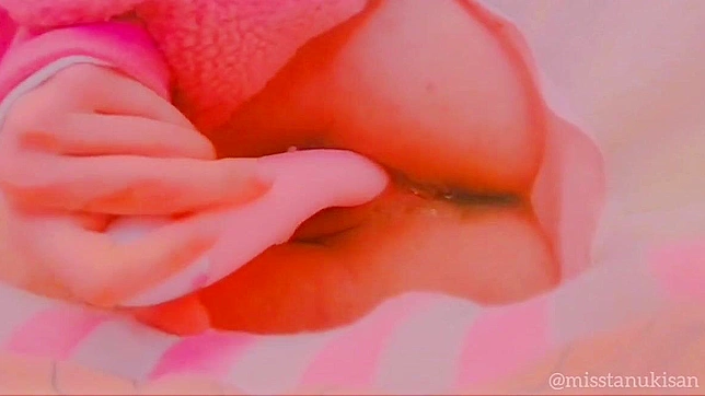 Japanese Amateur Girl's Morning Masturbation Session with Pink Vibrator - Uncensored and Wet Pink Pussy Orgasm