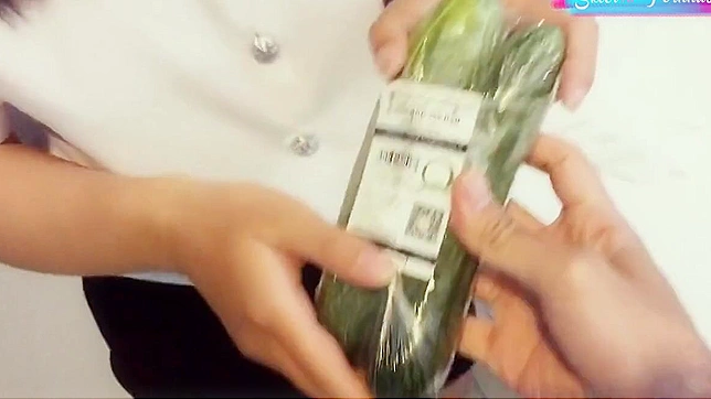 Revealing the Luscious Secrets of Cucumbers Squirting - 4K VlogSex