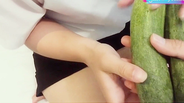 Revealing the Luscious Secrets of Cucumbers Squirting - 4K VlogSex