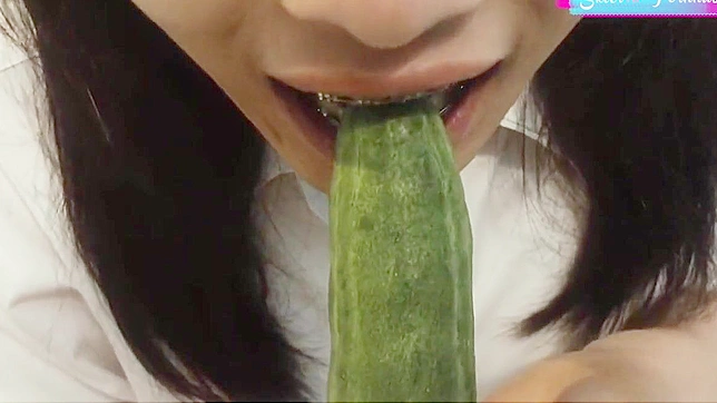 Revealing the Luscious Secrets of Cucumbers Squirting - 4K VlogSex