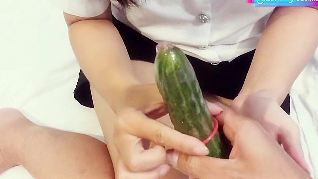 Revealing the Luscious Secrets of Cucumbers Squirting - 4K VlogSex