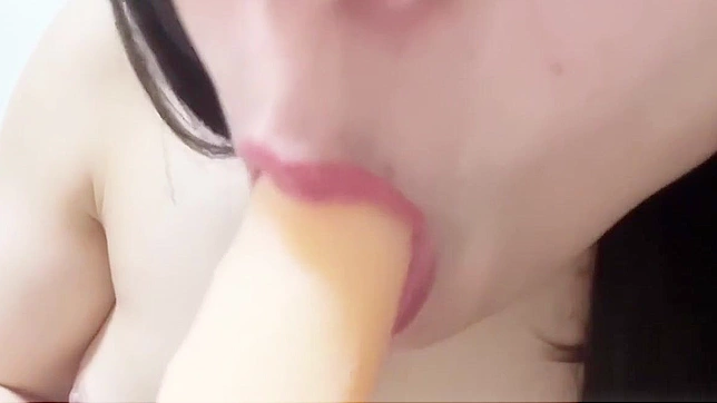 Japanese Porn ~ MILF Squirts and Swallows Even after a Deep Throat Blowjob!