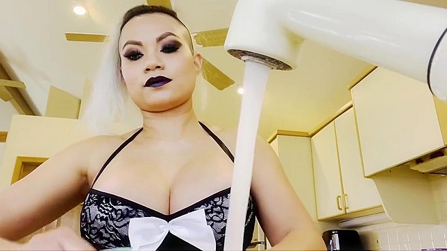 Experience the Allure of a Luscious French Maid in this Asmr Roleplay