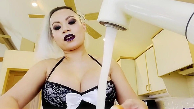 Experience the Allure of a Luscious French Maid in this Asmr Roleplay