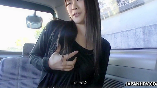 Unleash Your Desires with Seira Narumi's Public Masturbation in a Japanese Car ~ Uncensored!