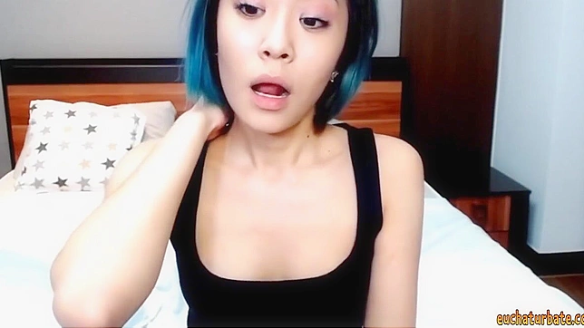 Japanese Beauty with Small Titties Exposed in Private Webcam Show - Full HD 1080p