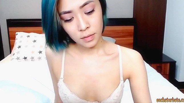 Japanese Beauty with Small Titties Exposed in Private Webcam Show - Full HD 1080p