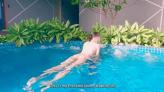 Experience the Ultimate Thrill of Skinny Dipping with a Sexy Japanese Enchantress at a Public Swimming Pool - The Moriya Exhibit