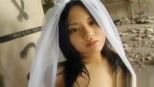 Sora Aoi, Asian Beauty, Flaunts Her Stunning Body in a Seductive Wedding Dress