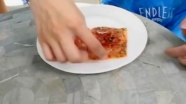 Pizza Party with Racing Queens Turns into a Wild Lunch with Cum Everywhere.