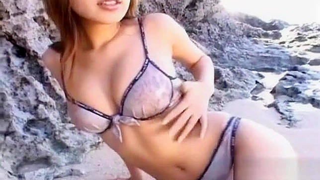 Yua Aida's Outdoor Adventure — Revealing Her Sexy Curves and Teasing Seductively.