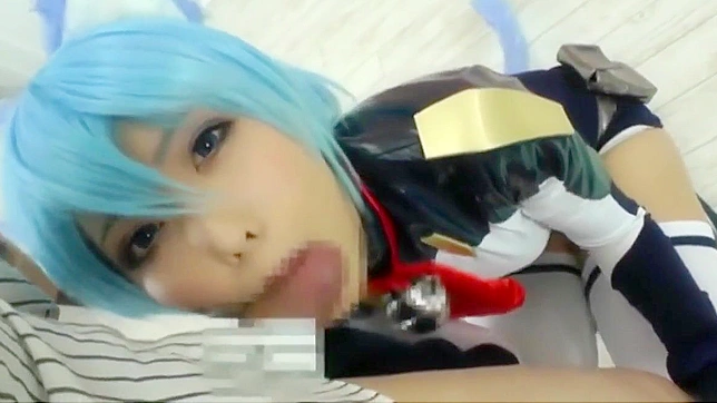 Chika Arimura, Cosplay Blowjob Queen, Goes Wild in Melwin Outfit (Asobi Ni Iku Yo)