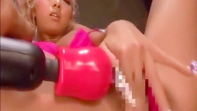 Tan Gyaru Babe in Pink Lingerie Gets Fucked Hard and Cum Covered.