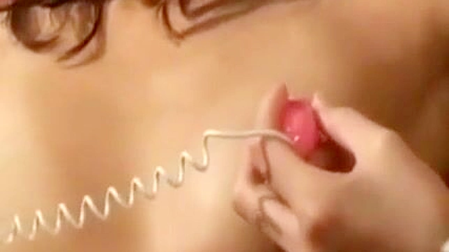 Japanese Cutie's Intense Solo Session with Her Favorite Sex Toy, Cumming Hard