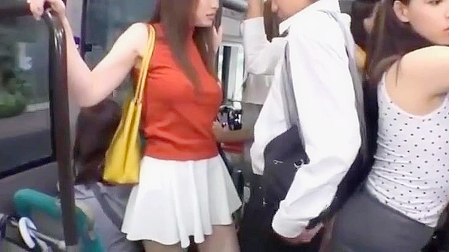 Busty Babe Gets Caught in Public and Fucks Hard for a Crowd's Pleasure.