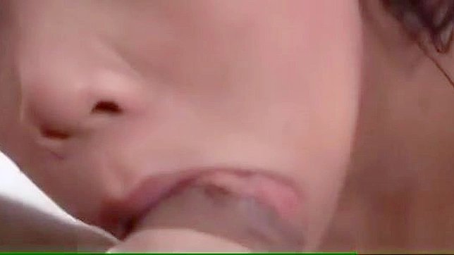 Lovely Japanese Babe Pai Sucks Thick Dick, Giving an Amazing Blowjob.