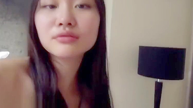 Horny Japanese Amateur Girlfriend Fucks Her Man Passionately in a Homemade Video.