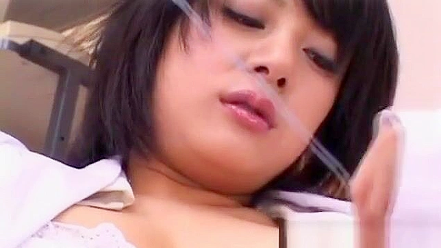 Busty Asian Babe Shinobu Mizushima Gets Gangbanged and Filled with Cum.