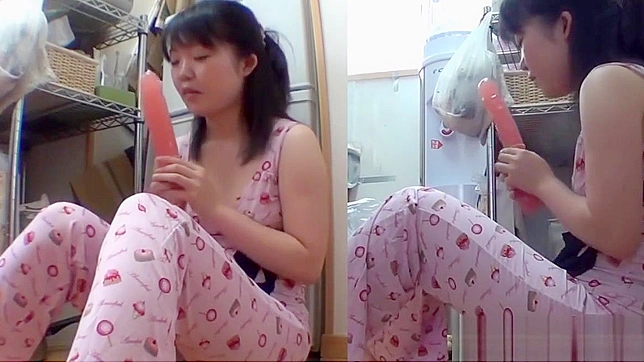 Asian Teen's Solo Adventure — Toying Her Tight Pussy with Intense Pleasure.