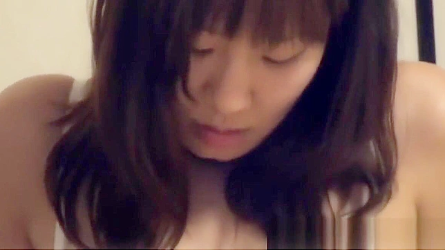 Japanese Teen 18+ Spied on Rubbing Her Pussy, Caught in the Act and Fucked Hard.