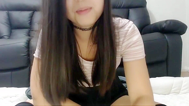 Pretty Japanese Teen's Sensual 18+ Solo Masturbation Uncensored Adventure.