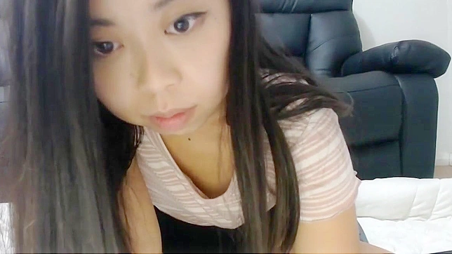 Pretty Japanese Teen's Sensual 18+ Solo Masturbation Uncensored Adventure.