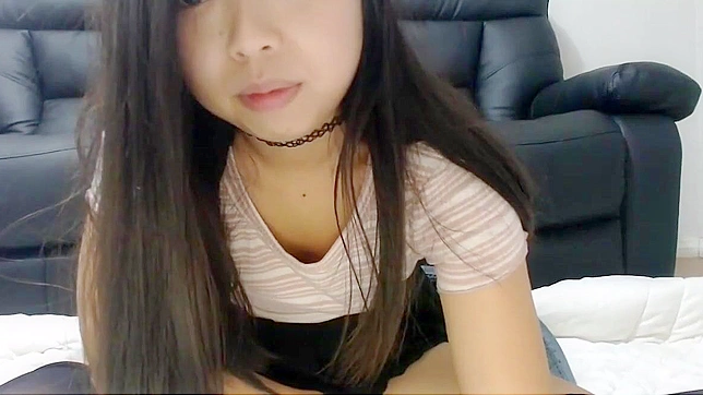 Pretty Japanese Teen's Sensual 18+ Solo Masturbation Uncensored Adventure.