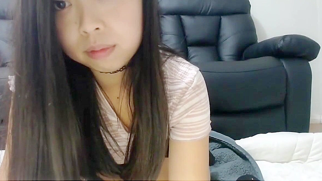 Pretty Japanese Teen's Sensual 18+ Solo Masturbation Uncensored Adventure.