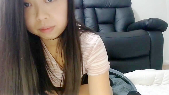 Pretty Japanese Teen's Sensual 18+ Solo Masturbation Uncensored Adventure.