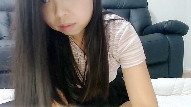 Pretty Japanese Teen's Sensual 18+ Solo Masturbation Uncensored Adventure.